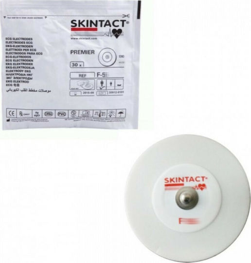Skintact Αυτοκόλλητο Ηλεκτρόδιο Καρδιολογικό Ø5cm F-50C 30τμχ