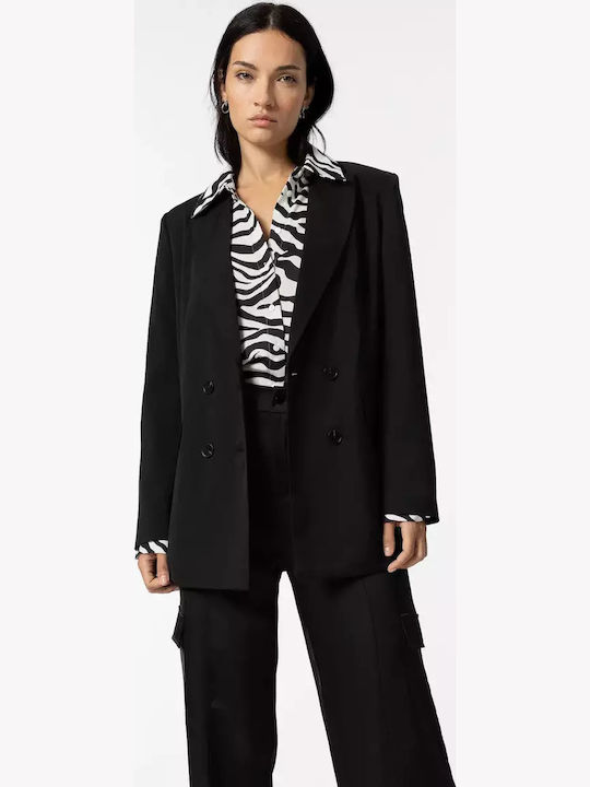 Tiffosi Blazer pentru femei Sacou Negru