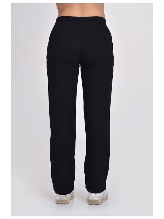 Target Damen-Sweatpants Schwarz Vlies