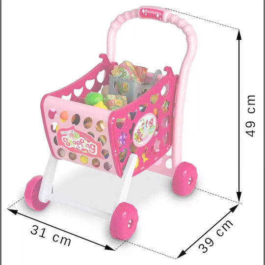 Ricokids Supermarket Trolley For 3+ Years