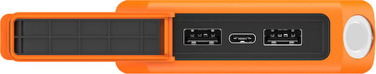 Xtorm XR201 Power Bank 10000mAh 20W with 2 USB-A Ports and USB-C Port Power Delivery / Quick Charge 3.0 Orange