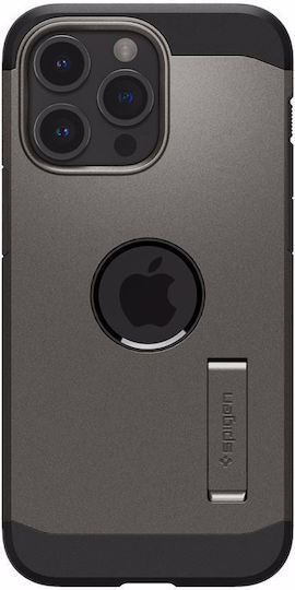 Spigen Tough Armor MagFit Back Cover Plastic 2mm Gunmetal (iPhone 15 Pro)