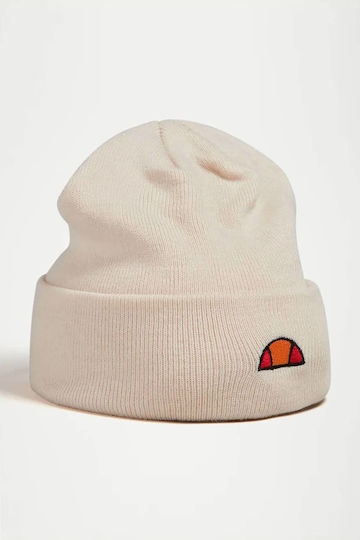 Thar Beanie Ανδρικός Σκούφος με Rib Πλέξη σε Εκρού χρώμα