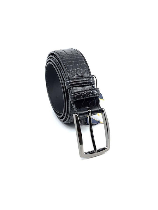 Legend Accessories Men's Leather Belt Black