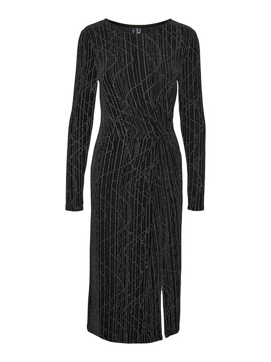 Vero Moda Midi Dress Black