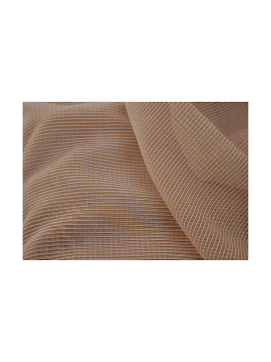 Saray Home Curtain with Pencil Pleat CE 670 Coffee CE 670-300 300x280cm