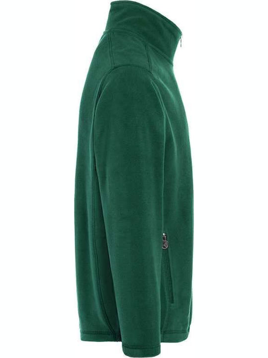 Ανδρική Ζακέτα Fleece Πράσινη