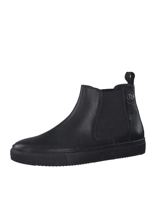 Leather Black Chelsea Boots