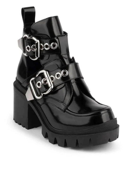 Jeffrey Campbell Cravel-lo Boots Black 0101003927