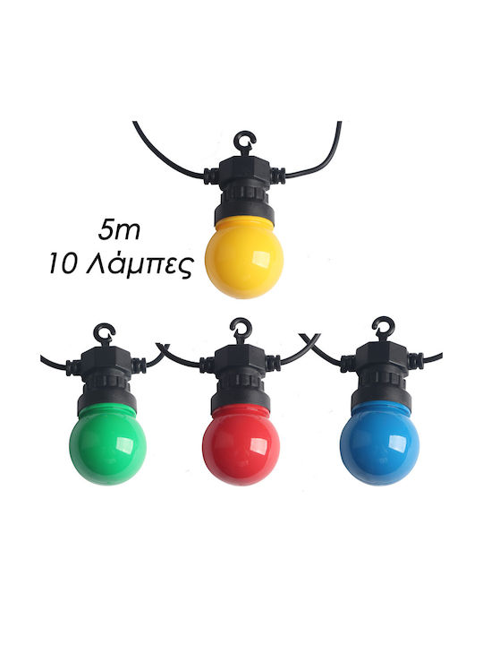 Christmas Garland Multicolour 500cm 1pc