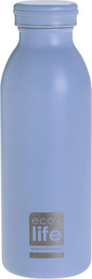 Ecolife Bottle Thermos Stainless Steel BPA Free Blue 450ml