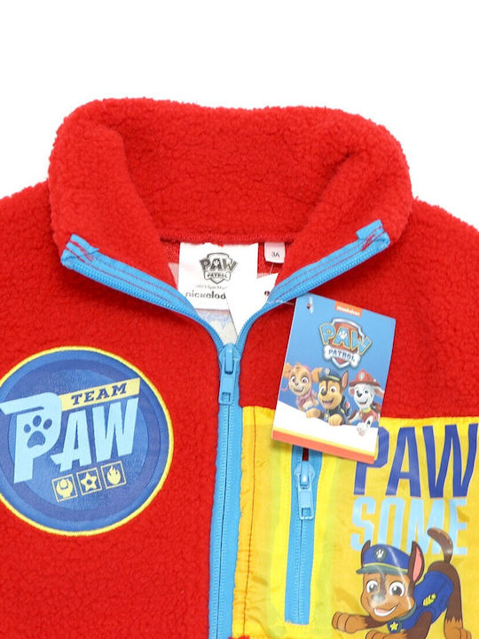 Παιδική Ζακέτα Fleece Κόκκινη