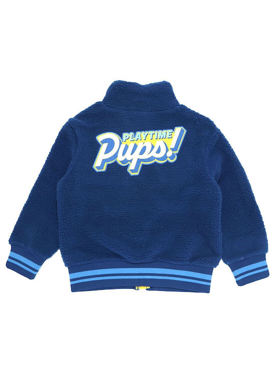 Cardigan pentru copii Fleece Albastru