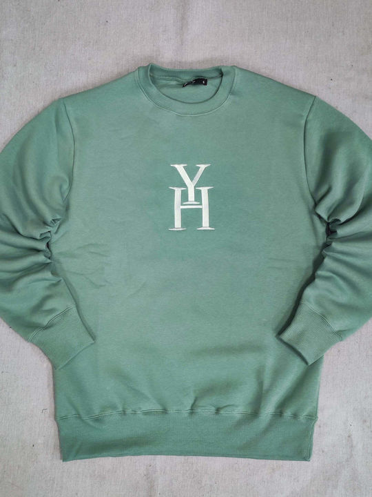 Henry Clothing Men's Sweatshirt Green