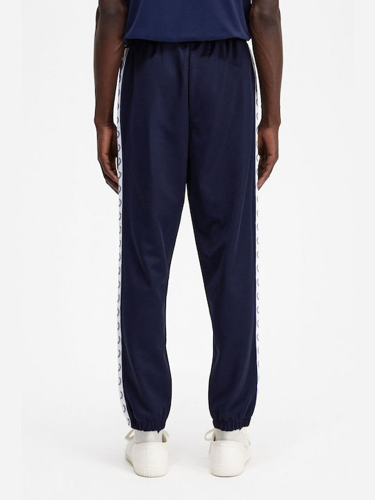 Fred Perry Men's Sweatpants with Rubber Blue