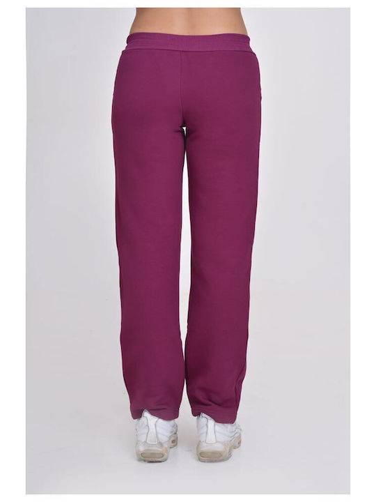 Target Pantaloni de trening pentru femei Violet Fleece