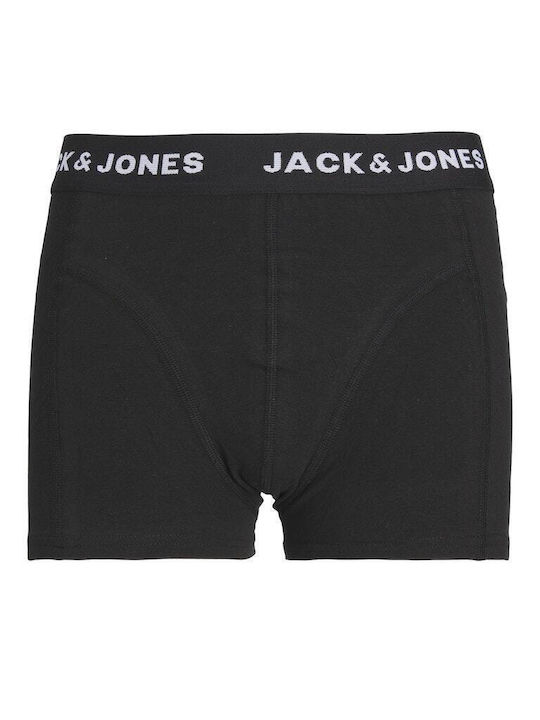Jack & Jones Комплект Детски Боксерки 3 Броя Черни