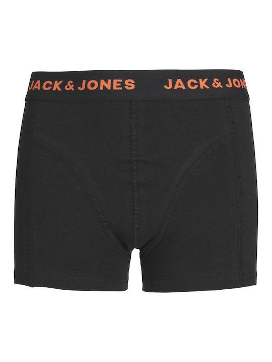 Jack & Jones Комплект Детски Боксерки 3 Броя Черни