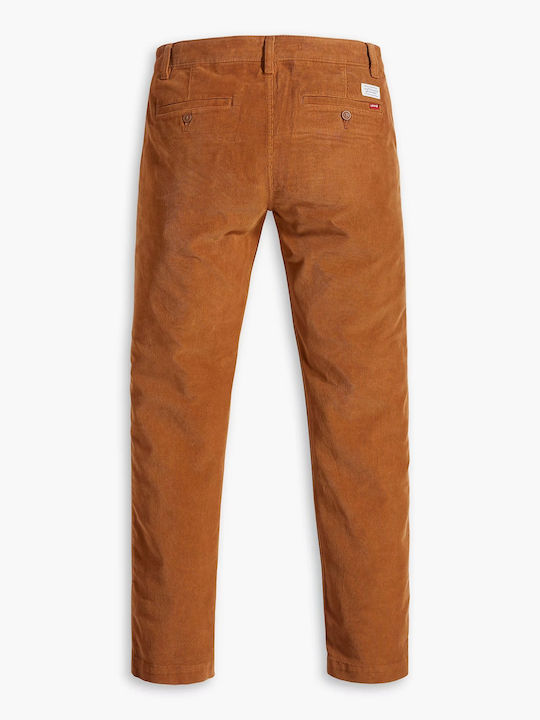 Xx Trousers Chino Elastic in Regular Fit Brown