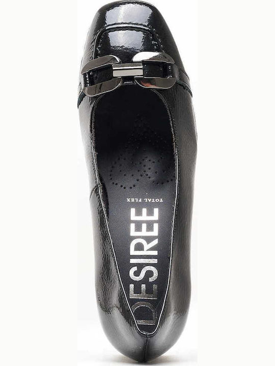 Anatomic Leather Black Heels