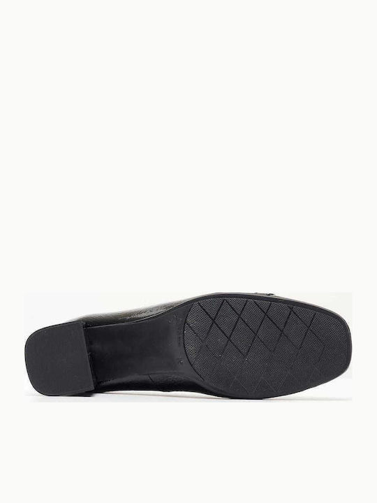 Anatomic Leather Black Heels
