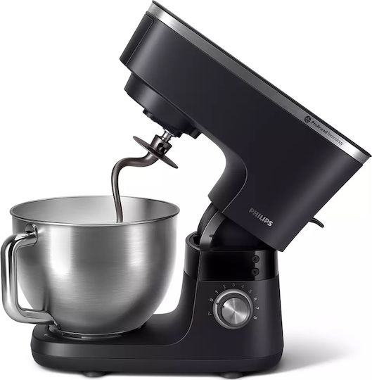 Philips 7000 Series Stand Mixer 1000W with Stainless Mixing Bowl 5.5lt