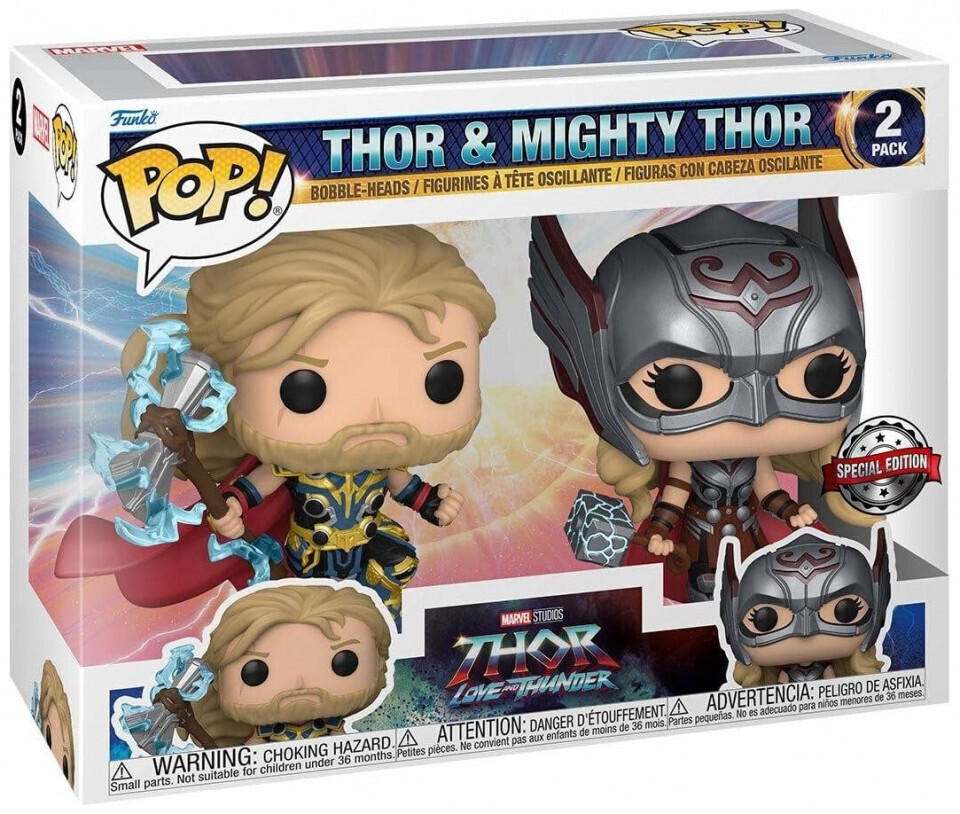 Funko Pop! Marvel Thor Love And Thunder Figura de Vinilo Thor - Juguettos