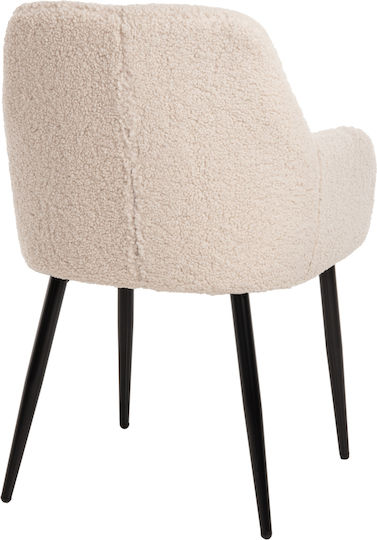 Shelly Stühle Speisesaal White-black 2Stück 57x55x87cm