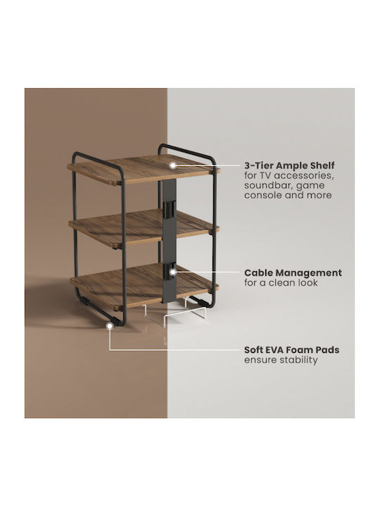 Bookcase Brown 45.4x40x49.6cm
