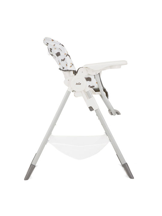 Joie Highchair 2 in 1 with Metal Frame & Fabric Seat
