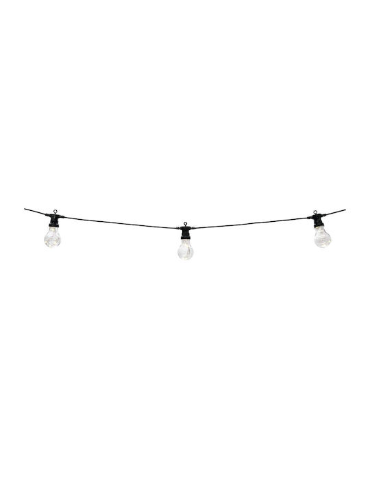 10 Светлини LED 5m. Топъл бял тип Лента 1бр