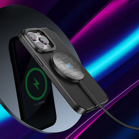 WK Încărcător Wireless (Qi Pad) și Cablu USB-C 15W Negruς (WP-U99)
