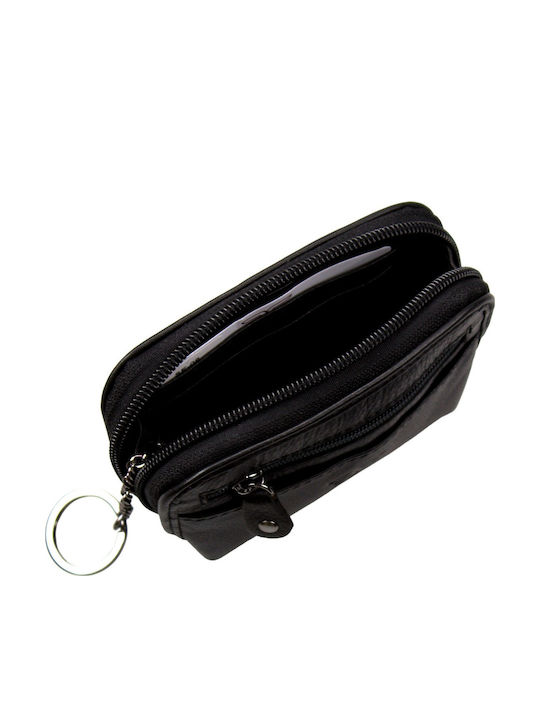 Forest Key Holder Leather Black