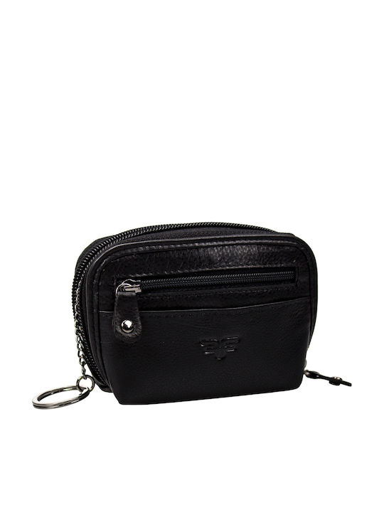Forest Key Holder Leather Black