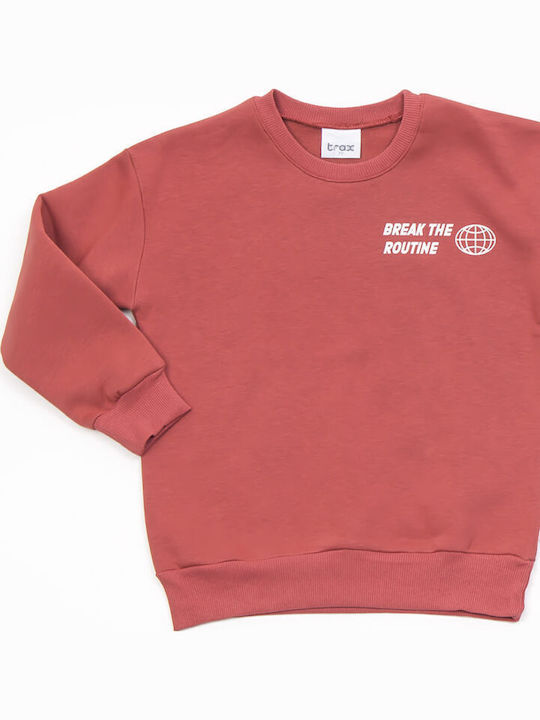 Kinder-Sweatshirt Orange