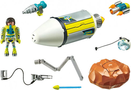 Playmobil Space Distrugător Spațial de Meteoriți pentru 4-10 ani