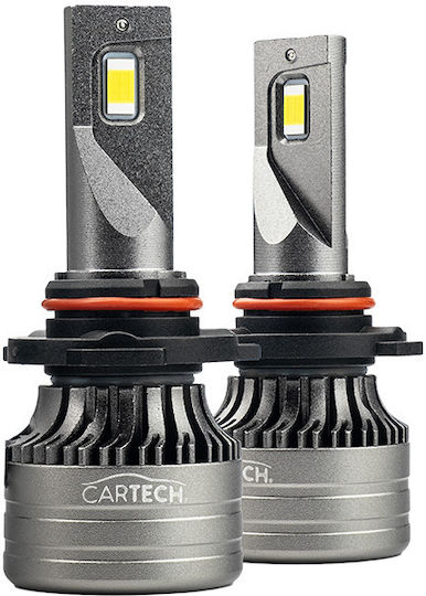 Cartech Λάμπες Αυτοκινήτου HB4-9006 LED 6500K Ψυχρό Λευκό 12V 60W 2τμχ