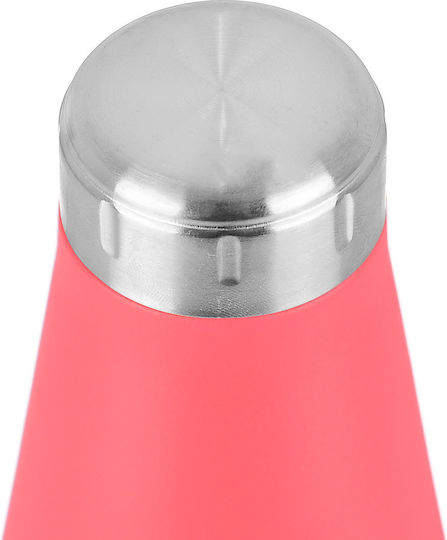 Estia Travel Flask Save the Aegean Flasche Thermosflasche Rostfreier Stahl BPA Frei 500ml Fusion Coral