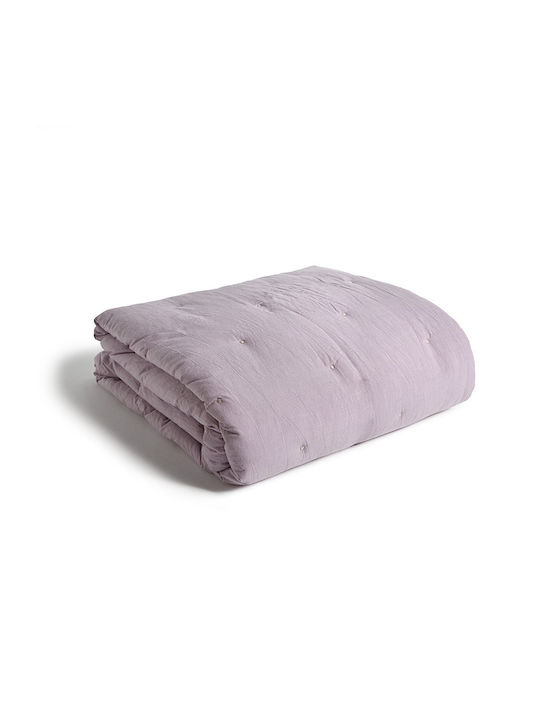 Αιγαίον Πάπλωμα King Size 260x240εκ. Non Iron Ροζ 260 GSM