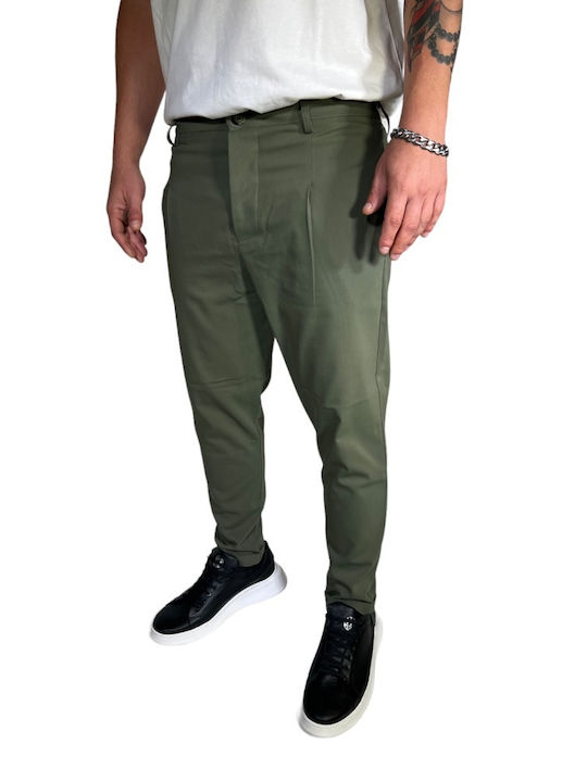 Nineteen Apparel Club Herrenhose Khaki