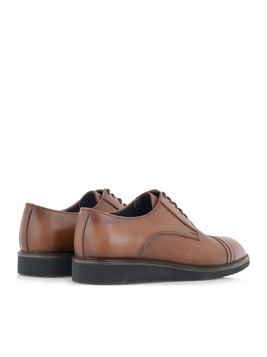 Men's Leather Casual Shoes Tabac Brown