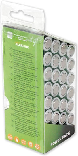 Techly Αλκαλικές Μπαταρίες AA 1.5V 24τμχ