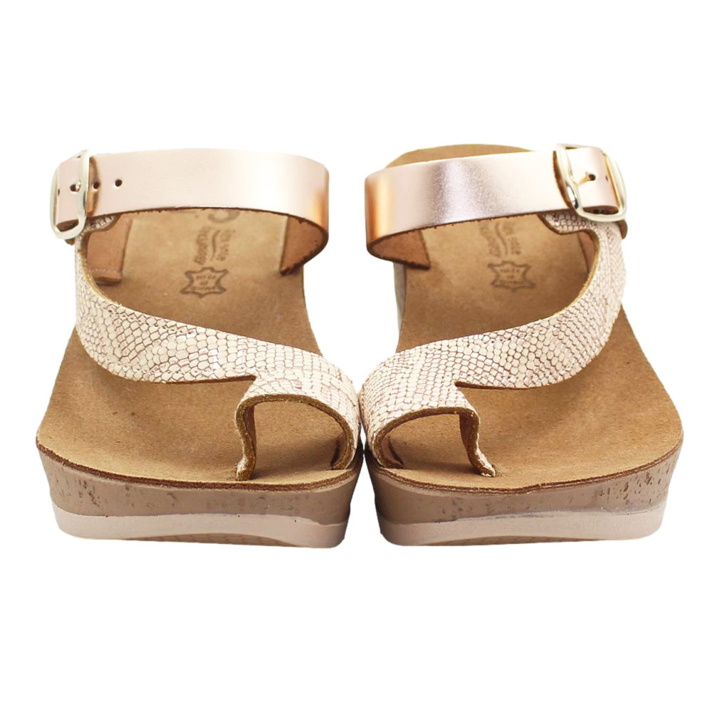 Babouche S-Leila-1 leren sandalen zwart