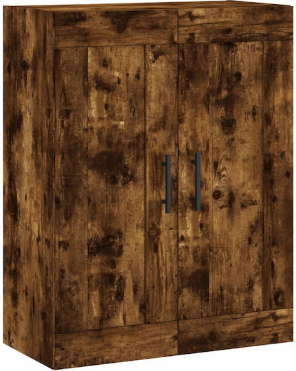 Ντουλάπα Γραφείου Ξύλινη Καφέ 69.5x34x180cm