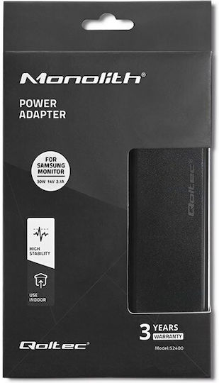 Qoltec Universal Power Adapter 2.1 to 14V 2.1A 29W 52400
