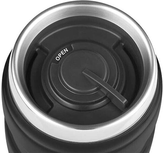 Thermos Sticlă Termos Oțel inoxidabil 470ml Albastru