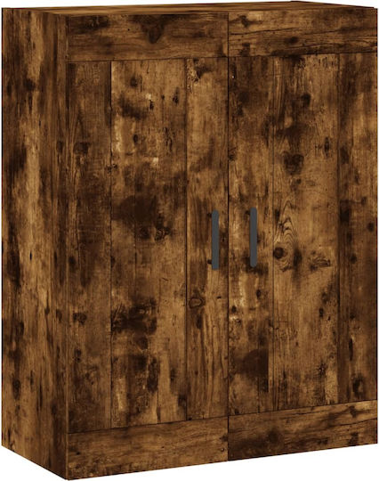 Boden-Kabinett Rauch Eiche 69.5x34x180cm