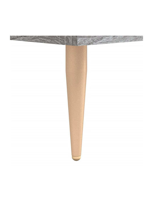 Dulap Pentru Sufragerie Din Placă Din Lemn Agregat Gri 69.5x34x180cm