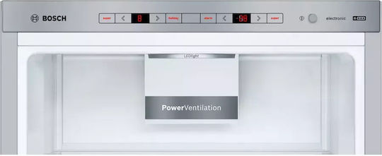 Bosch Kühl-Gefrierkombination 343Es H201xB60xT65cm. Inox KGE398IBP
