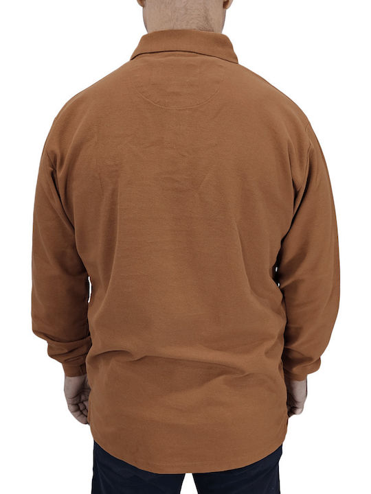 Tricou Polo Culoare Cupru